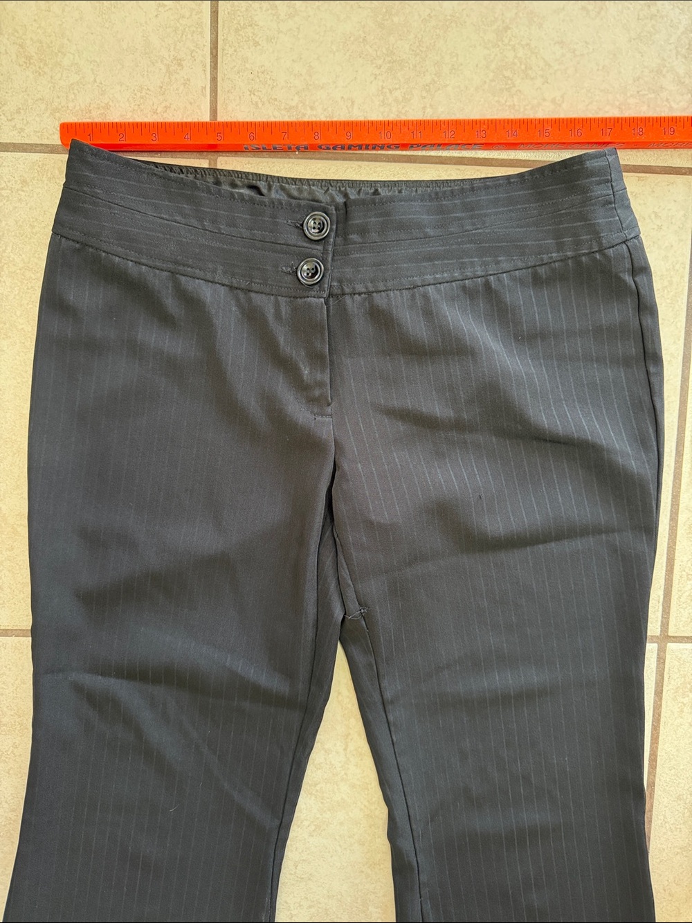 Maurices Black Elastic Waist Dress Pants - Picture 3 of 7